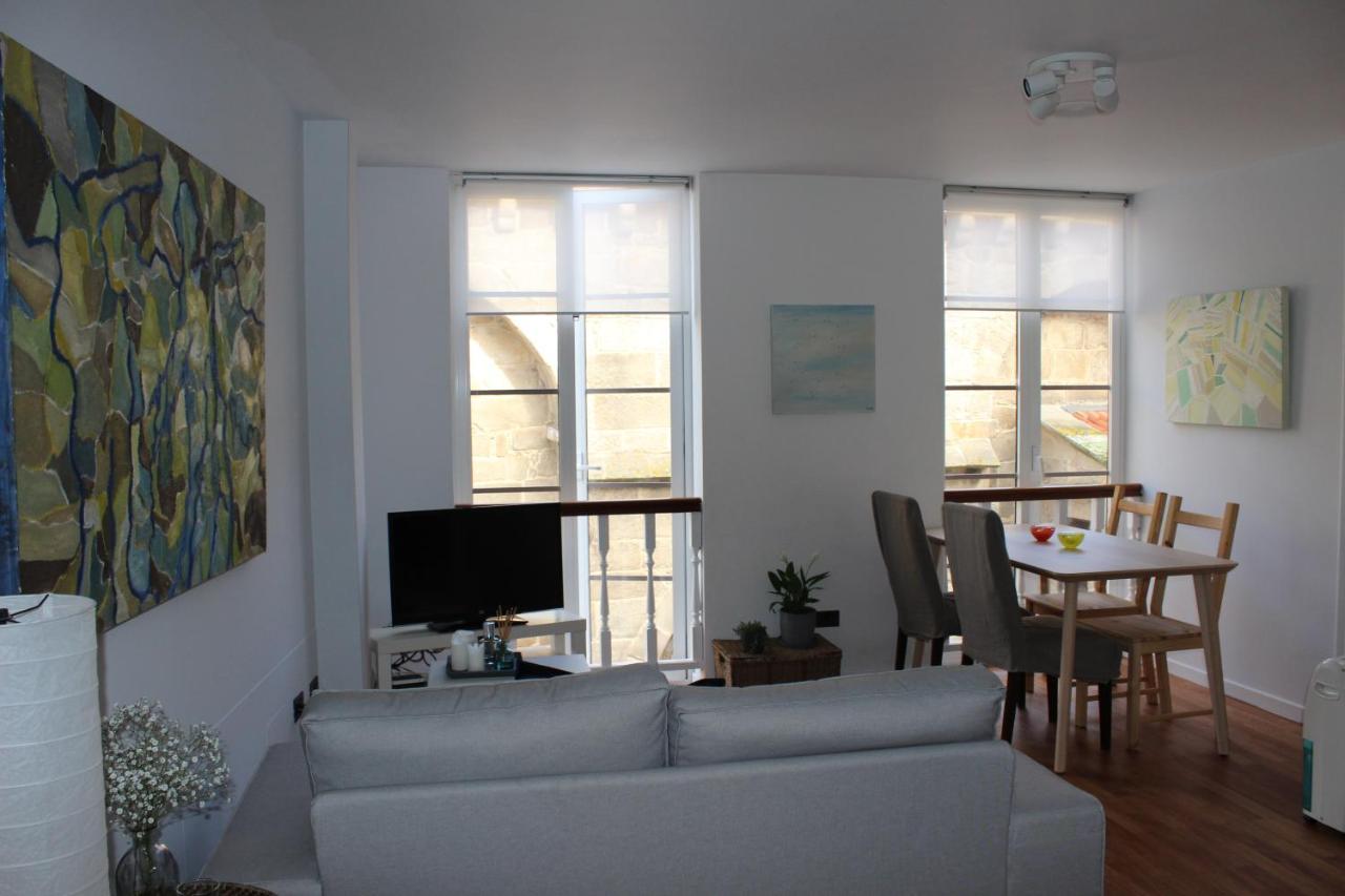Apartamento En Un Entorno Unico En La Ciudad Vieja De LА-Корунья Екстер'єр фото